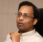 Mr G.B. Prabhat, Founder of Anantara Solutions, at his office in Tidel Park, Chennai